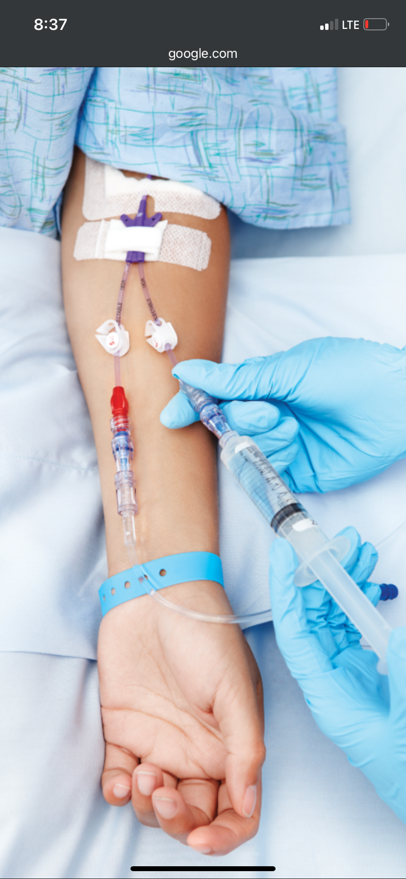 IV nurses PICC line
