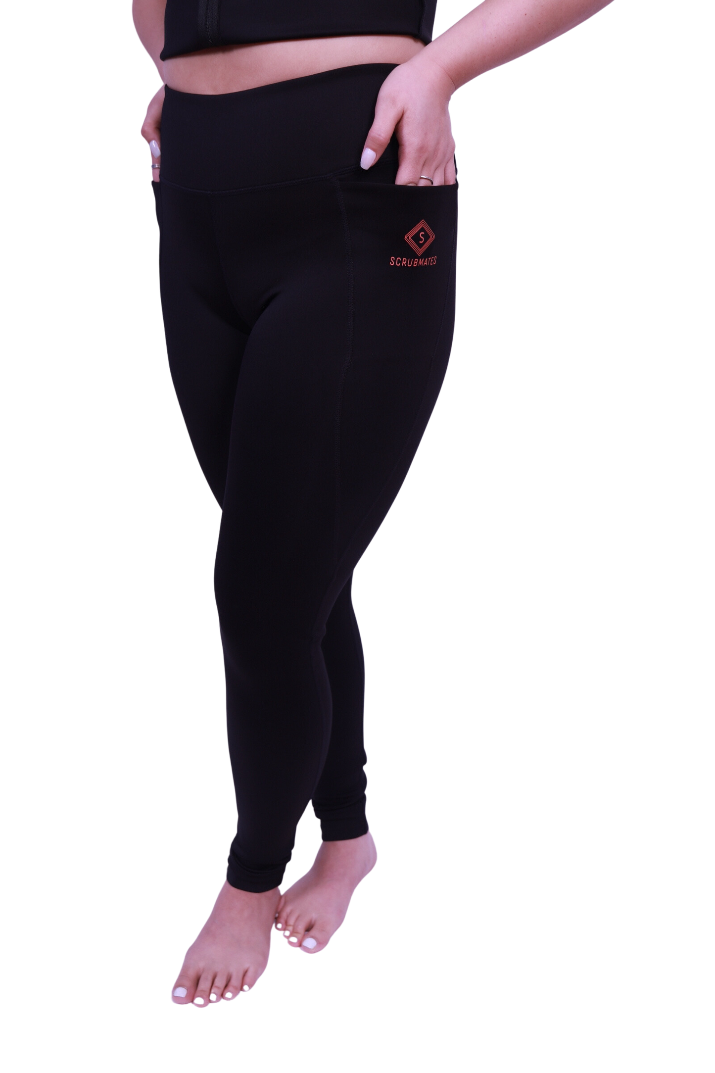 Womens underscrub legging wear leggings under scrubs best womens under scrub leggings women’s performance underscrub leggings black can be worn on shift under scrubs under scrubs leggings with pockets static free high waisted compression pants wearing clothes under scrubs in the OR Under scrubs for the operating room underscrubs for women best underscrubs for nurses under scrubs leggings base layer in the operating room or other cold environments or can be worn alone!