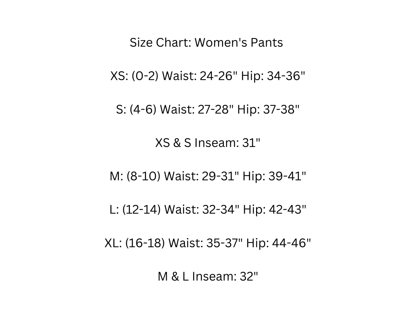 Women's Underscrub High-Waisted Leggings with Hip Pocketssize chart for best women's under scrub compression pants leggings for under scrubs in the operating room