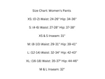 Women's Underscrub High-Waisted Leggings with Hip Pocketssize chart for best women's under scrub compression pants leggings for under scrubs in the operating room